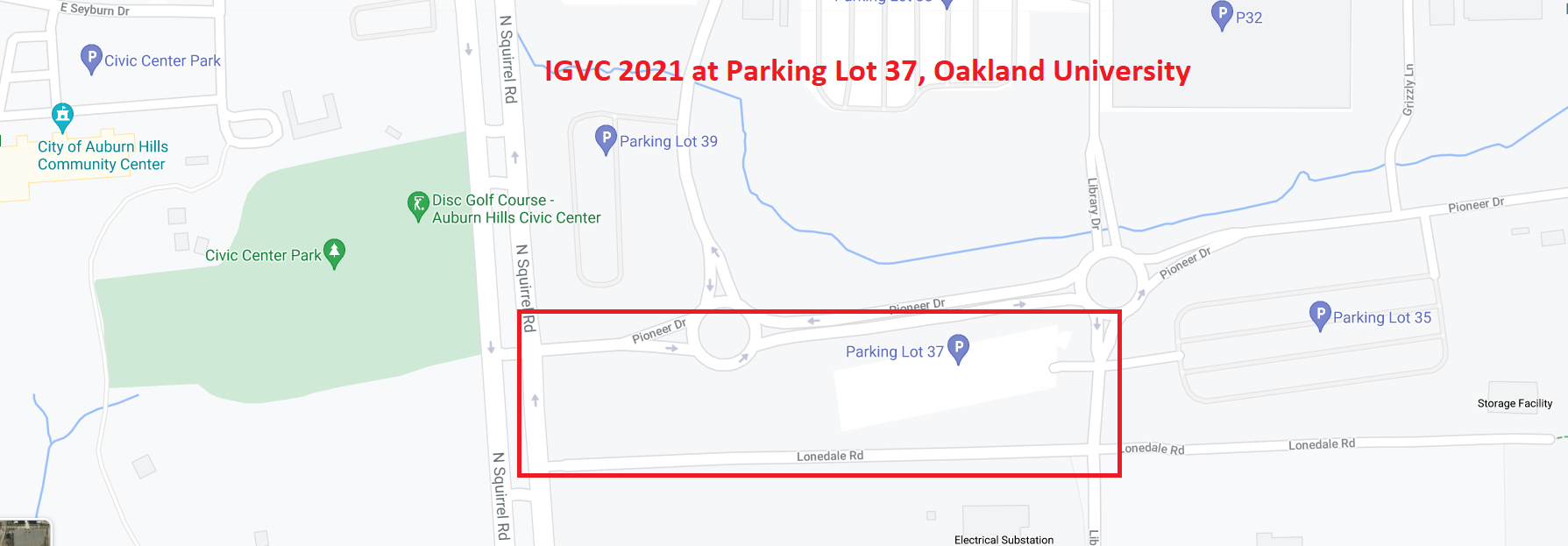 2021 IGVC Location